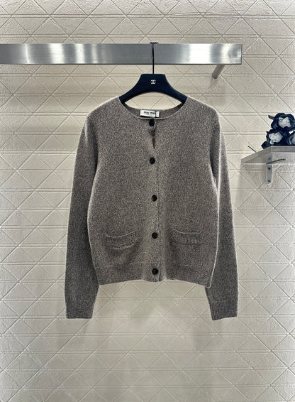 25fw Plain cardigan