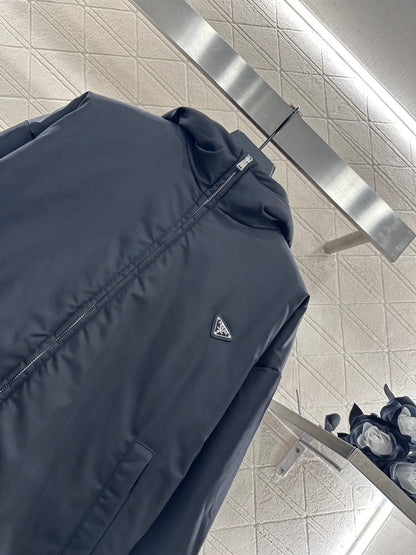 25fw Hooded cotton jacket