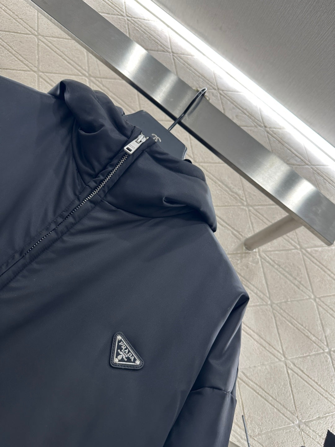 25fw Hooded cotton jacket