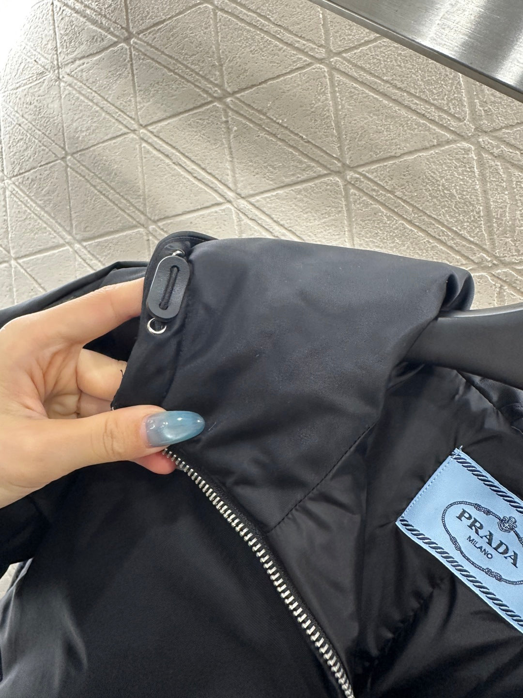 25fw Hooded cotton jacket