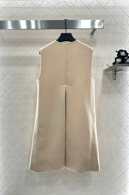 25fw Double sided nylon pocket vest