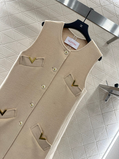 25fw Double sided nylon pocket vest