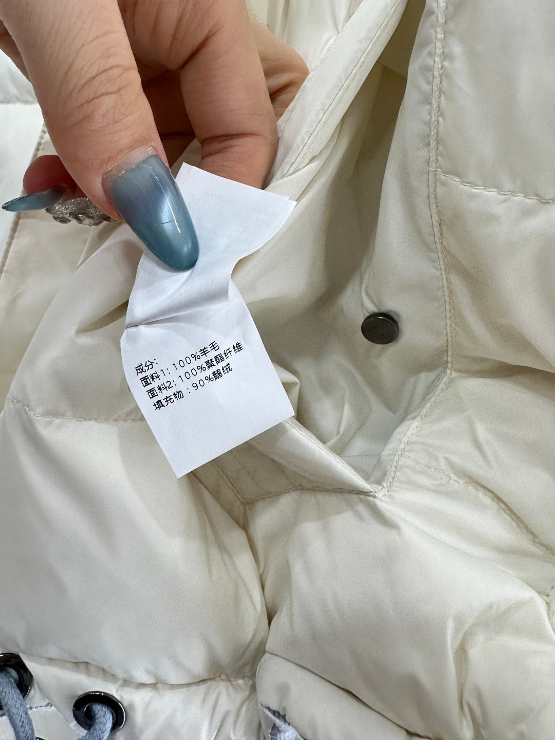 25fw Detachable hooded double-sided down vest