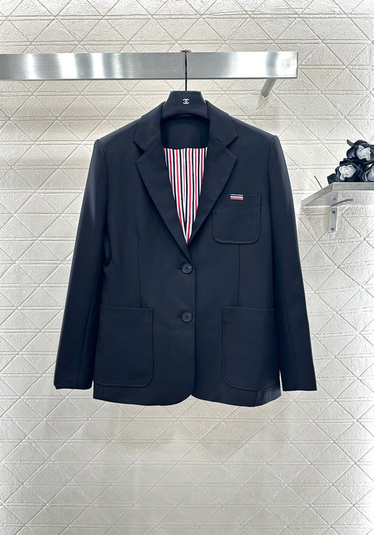25fw Shoulder shaped suit jacket