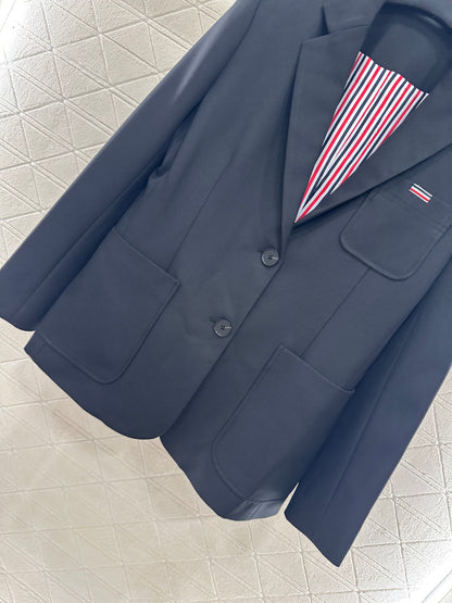 25fw Shoulder shaped suit jacket