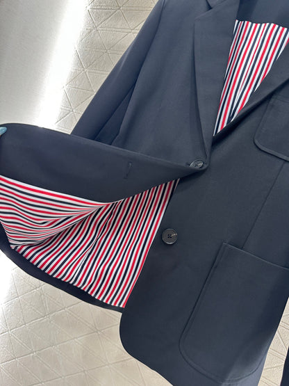 25fw Shoulder shaped suit jacket