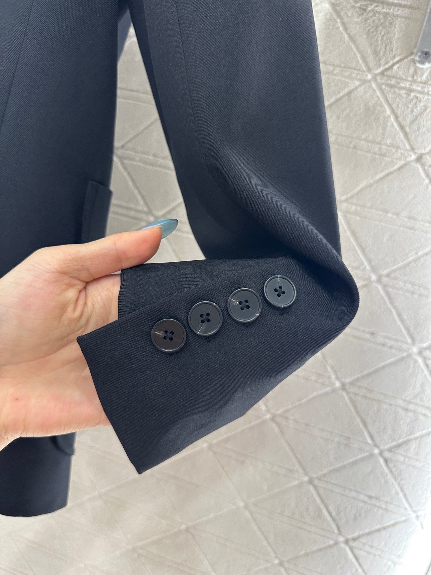 25fw Shoulder shaped suit jacket