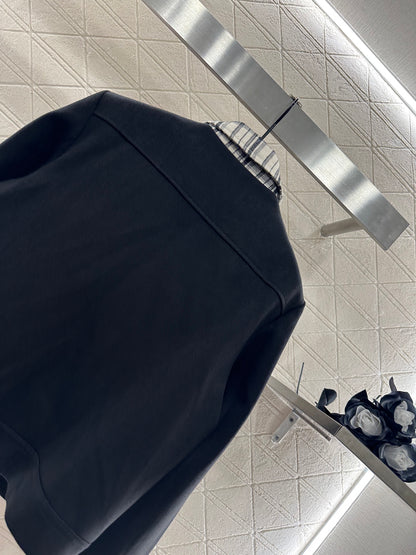 25fw Plaid lapel jacket jacket