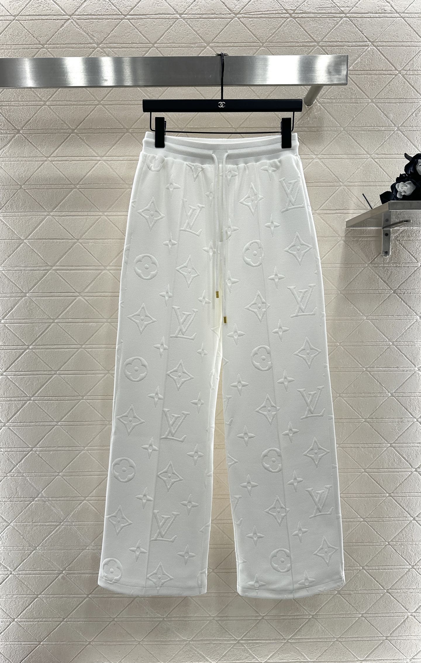 25fw Embossed hooded set