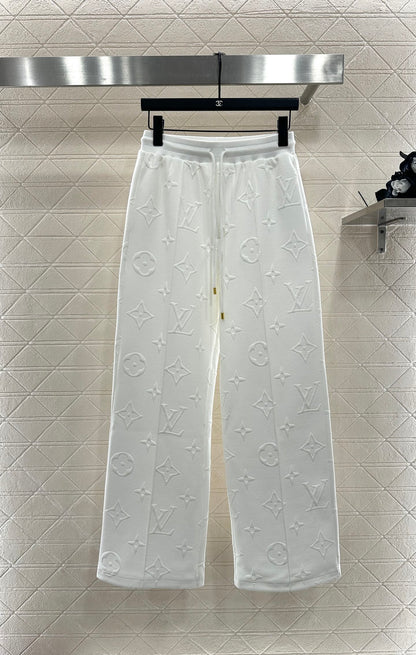 25fw Embossed hooded set