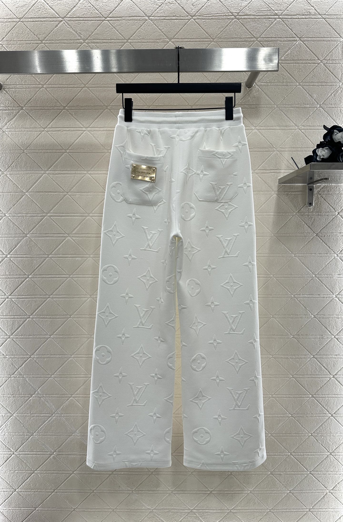 25fw Embossed hooded set