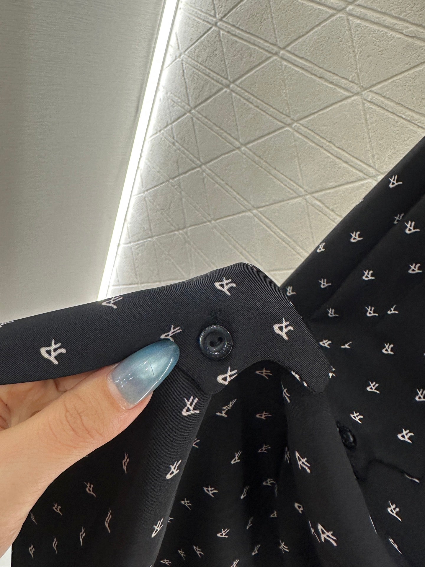 25fw Printed Princess Sleeve Belt Dress