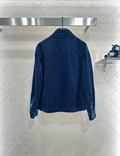 25fw Cowboy shirt and lantern pants set