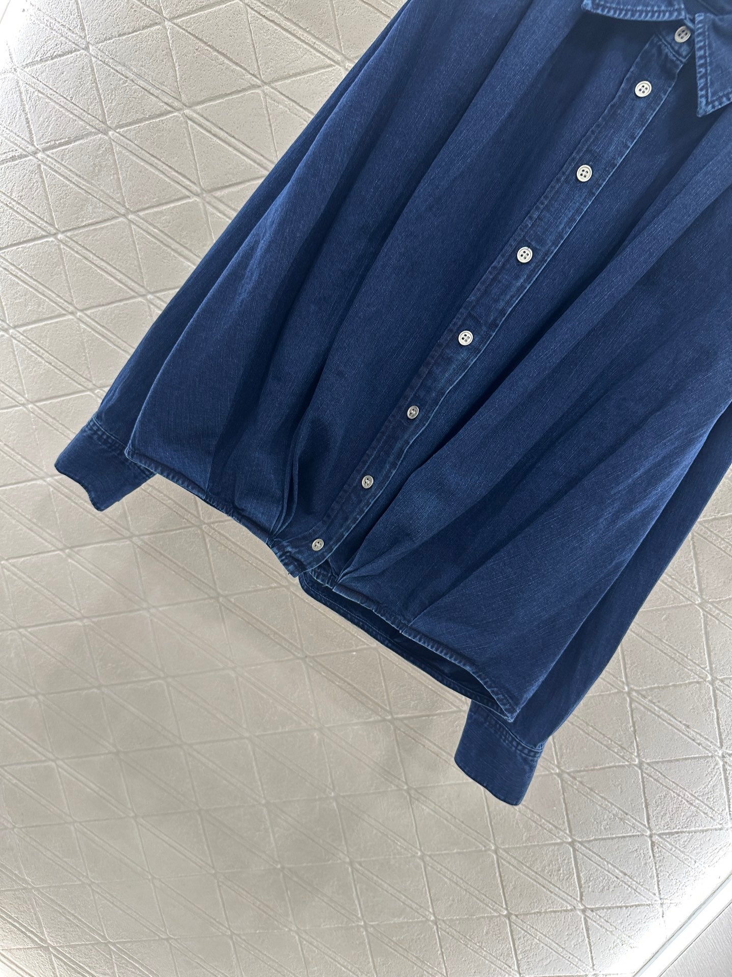 25fw Cowboy shirt and lantern pants set