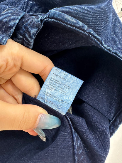 25fw Cowboy shirt and lantern pants set