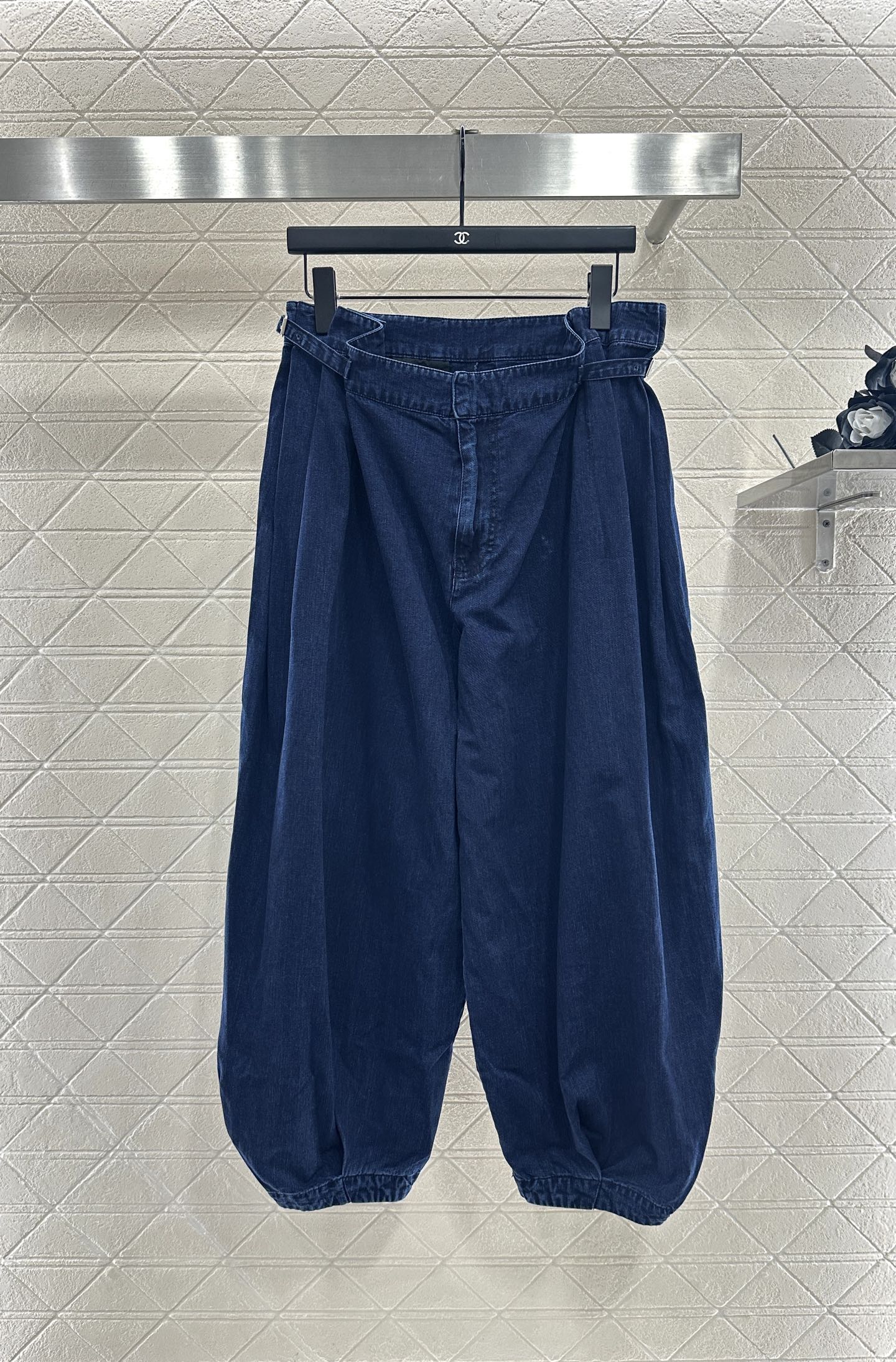 25fw Cowboy shirt and lantern pants set