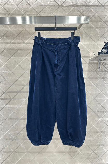 25fw Cowboy shirt and lantern pants set