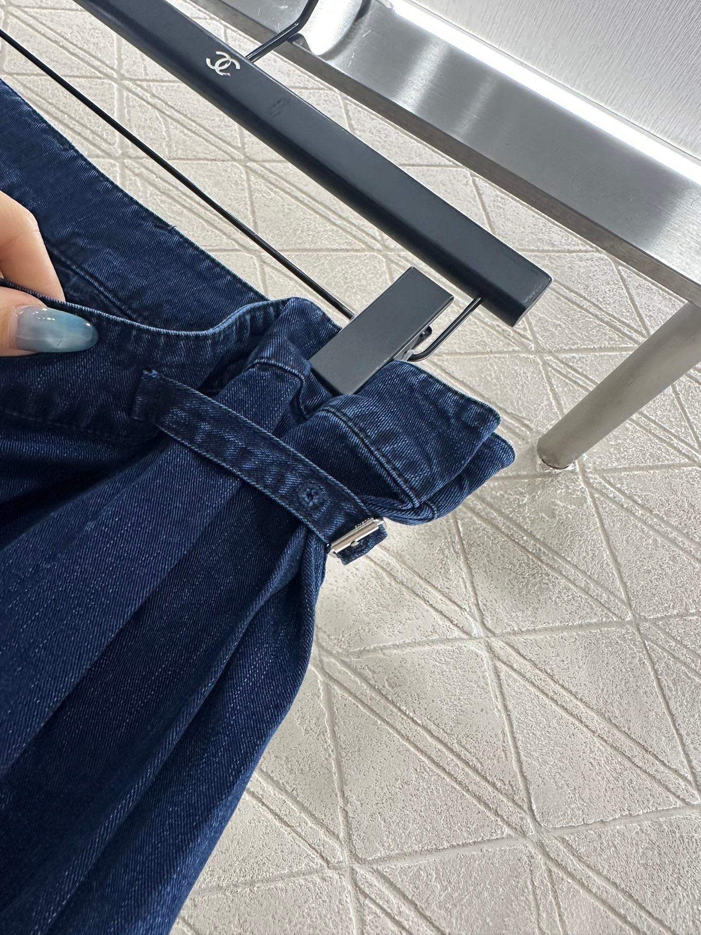 25fw Cowboy shirt and lantern pants set