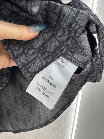 25fw Jacquard collar shirt