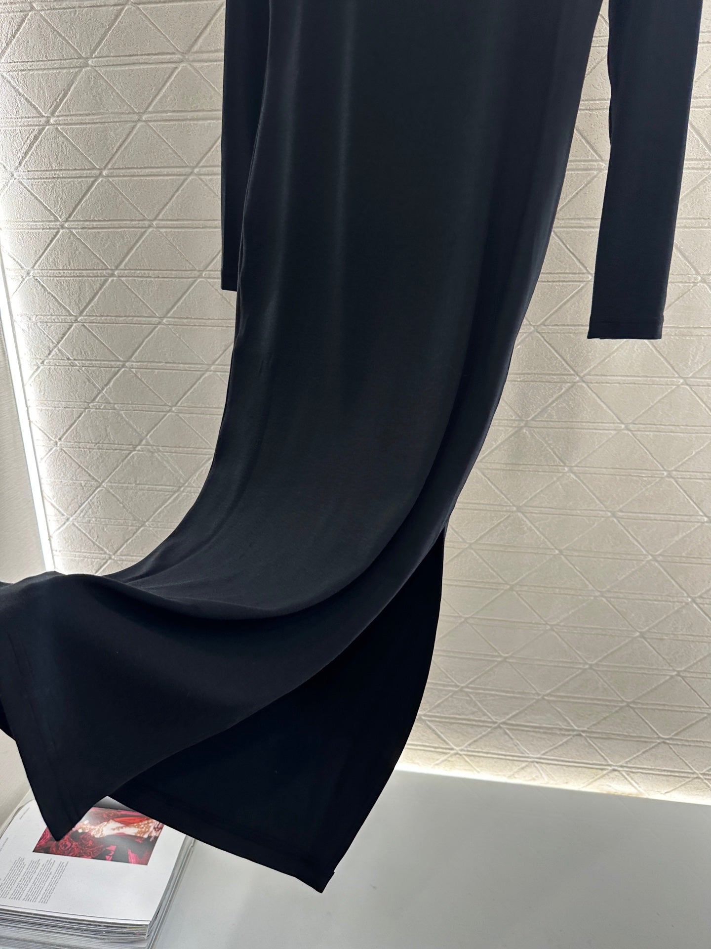 25fw Tailored Totem High Collar Bottom Dress