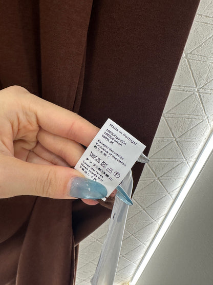 25fw Tailored Totem High Collar Bottom Dress