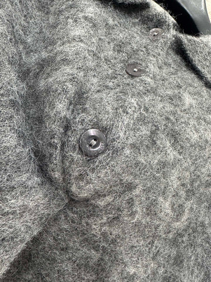 25fw Half open lapel knitted top