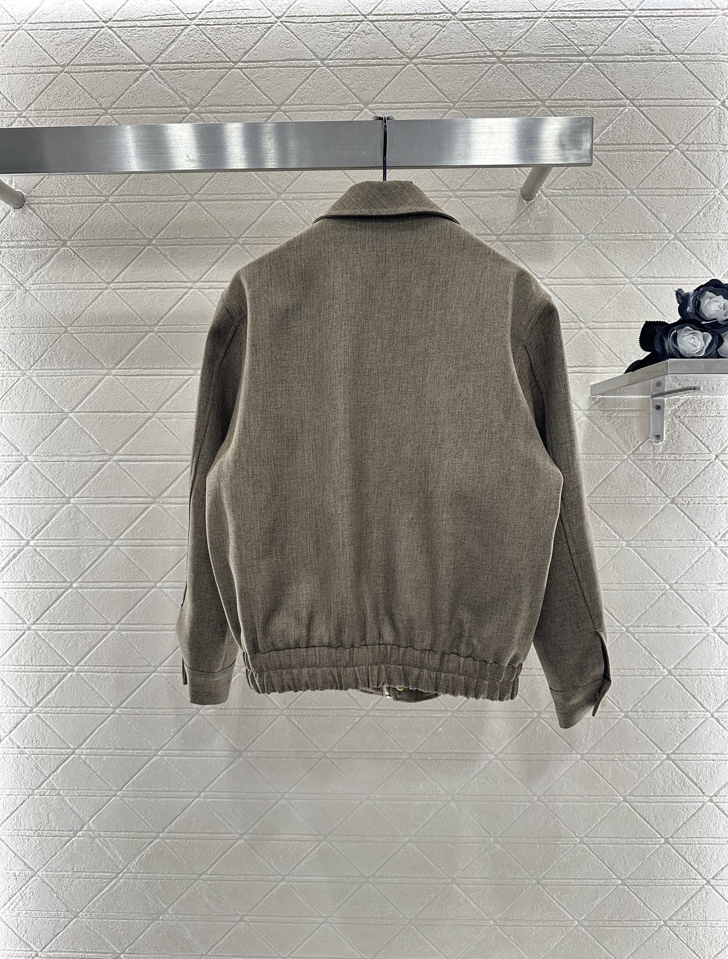 Jacket jacket pleated skirt set