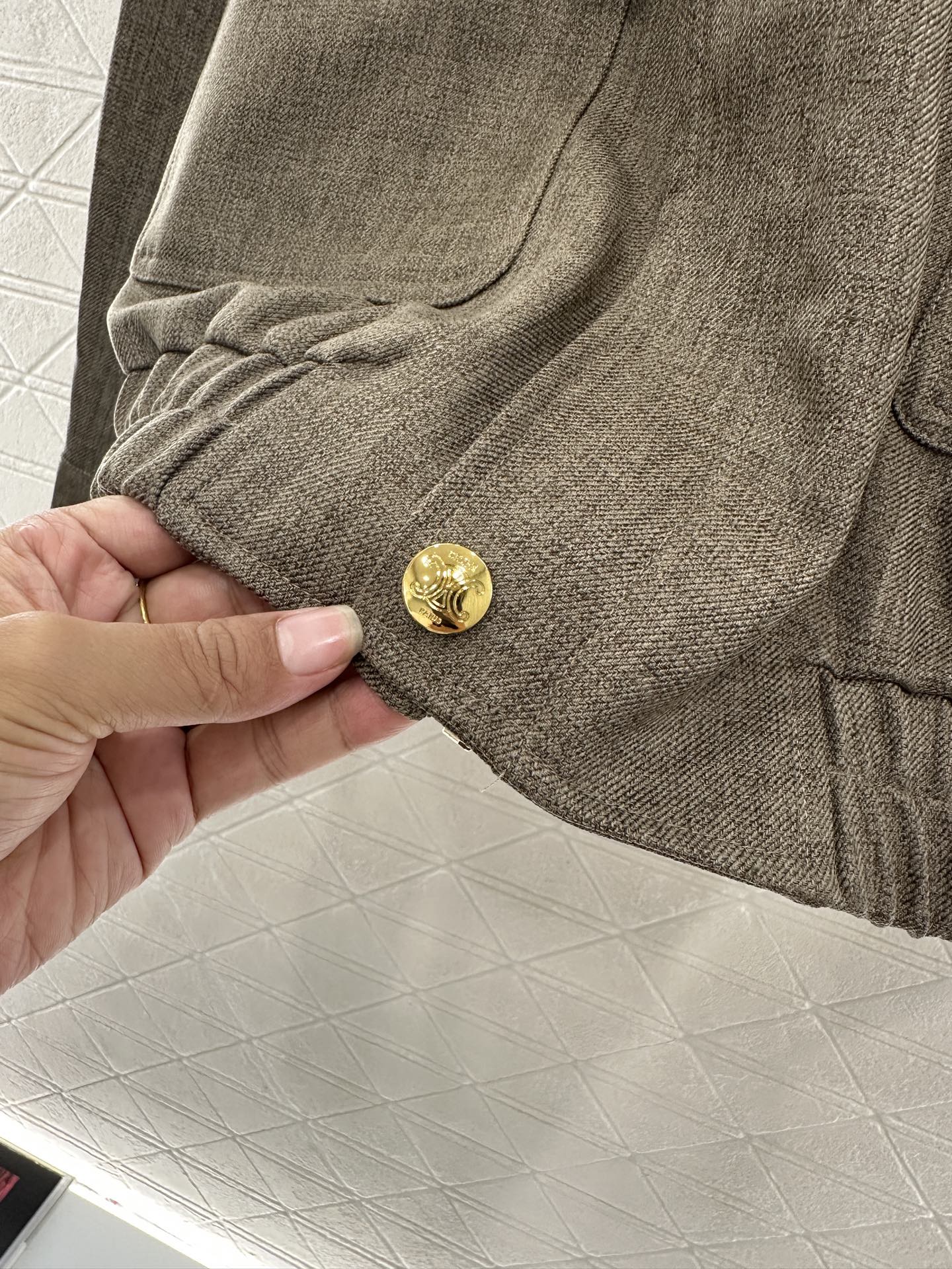 Jacket jacket pleated skirt set