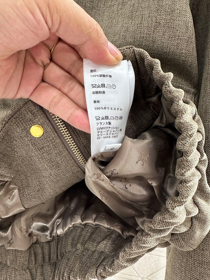 Jacket jacket pleated skirt set