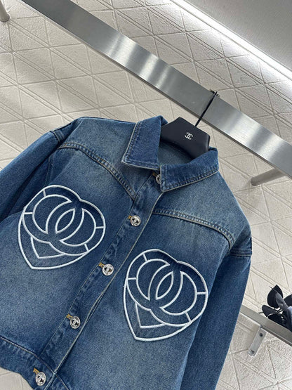 Love Double C denim jacket