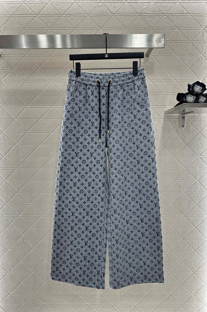 Jacquard pants