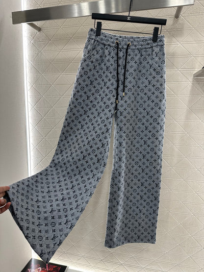 Jacquard pants
