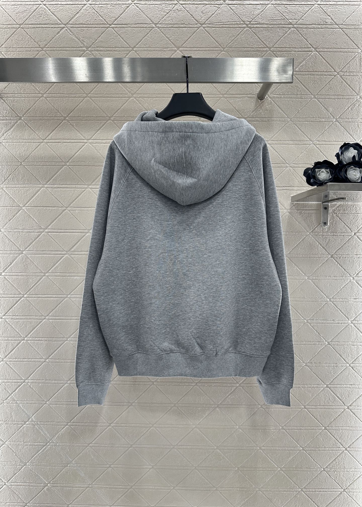 Hooded chain printed hoodie