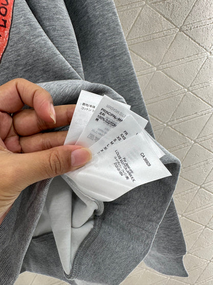 Hooded chain printed hoodie