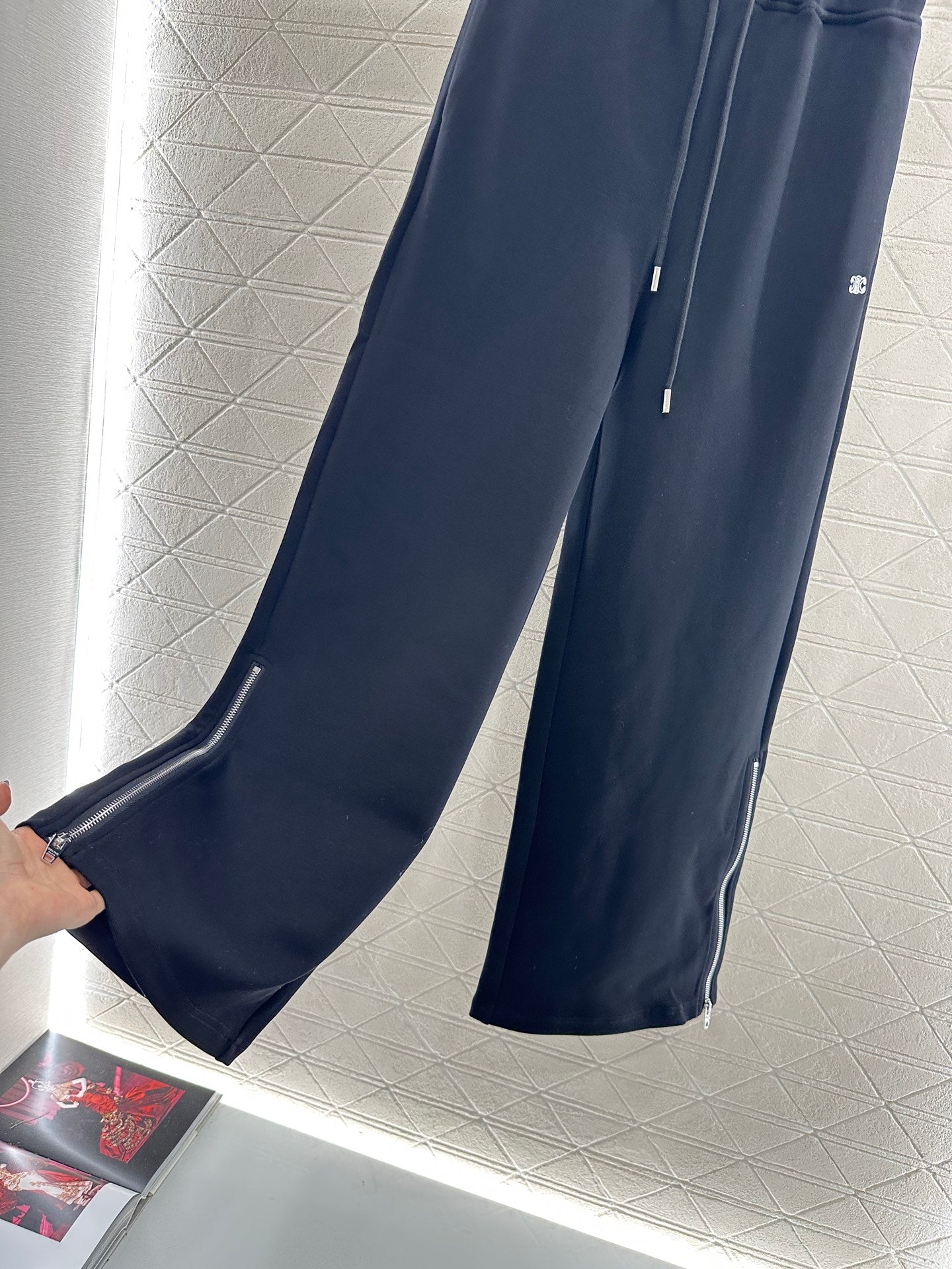 Hooded Zipper Hoodie Pants Set