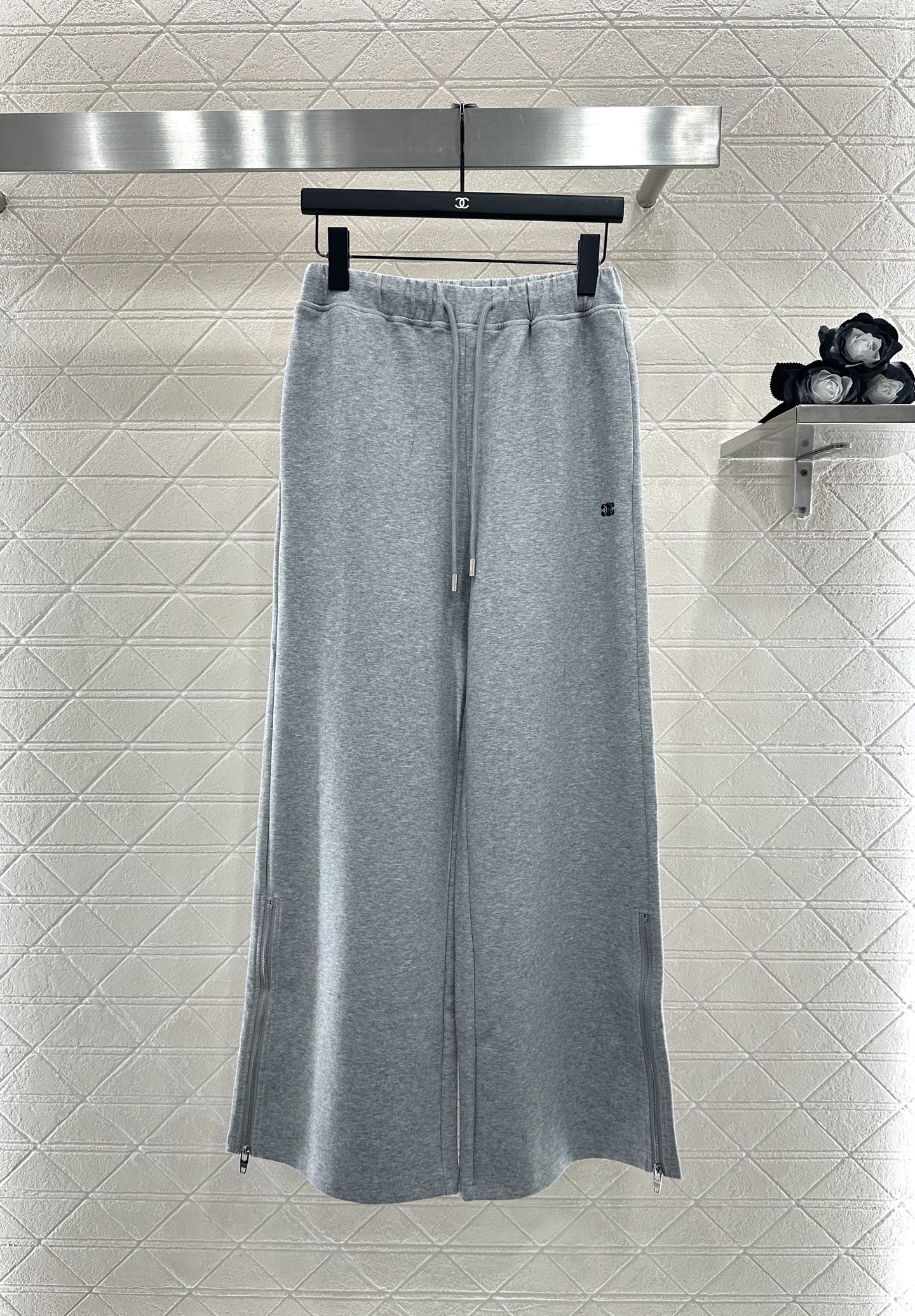 Hooded Zipper Hoodie Pants Set