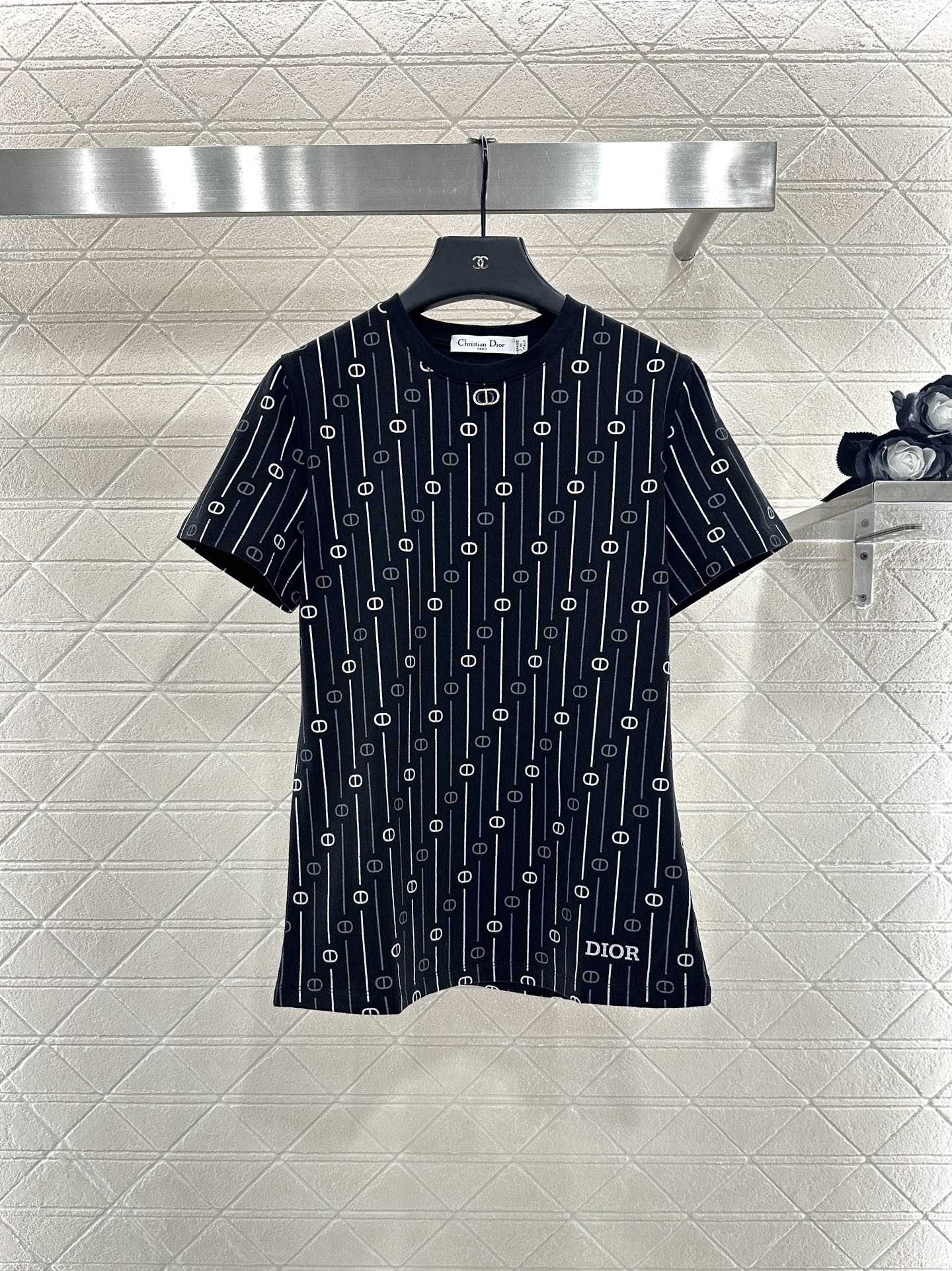 Round neck printed T-shirt