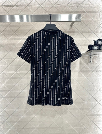 Round neck printed T-shirt