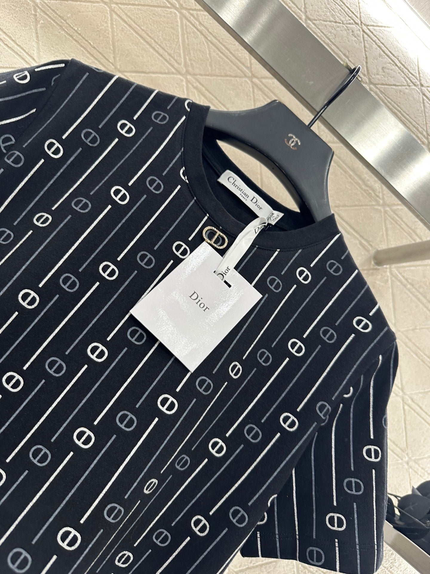 Round neck printed T-shirt