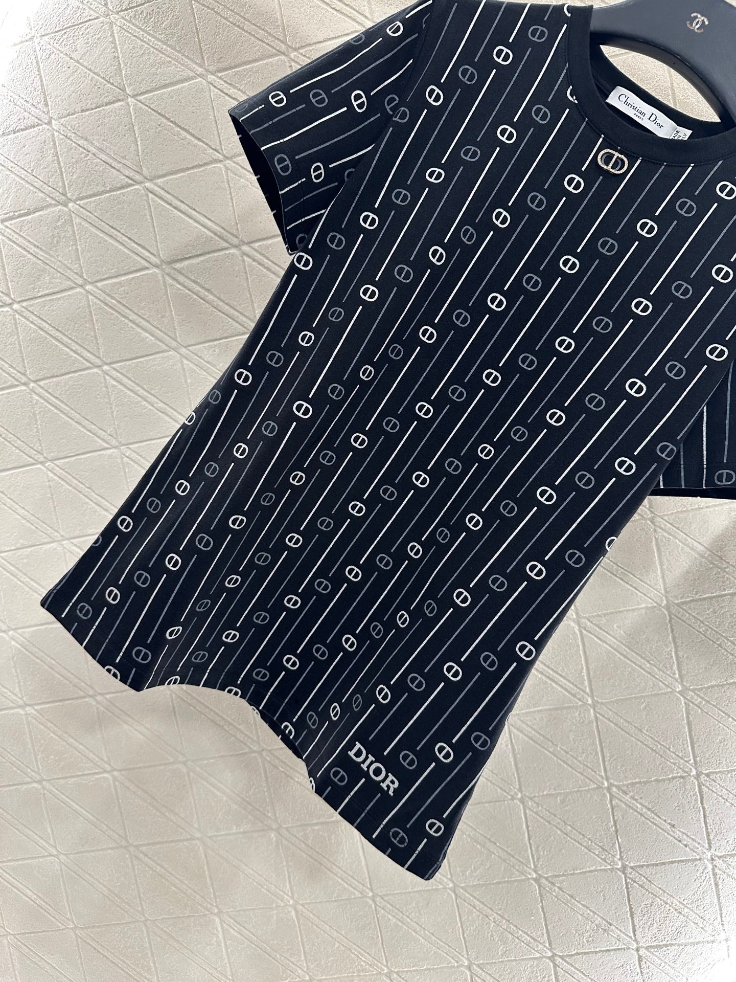 Round neck printed T-shirt