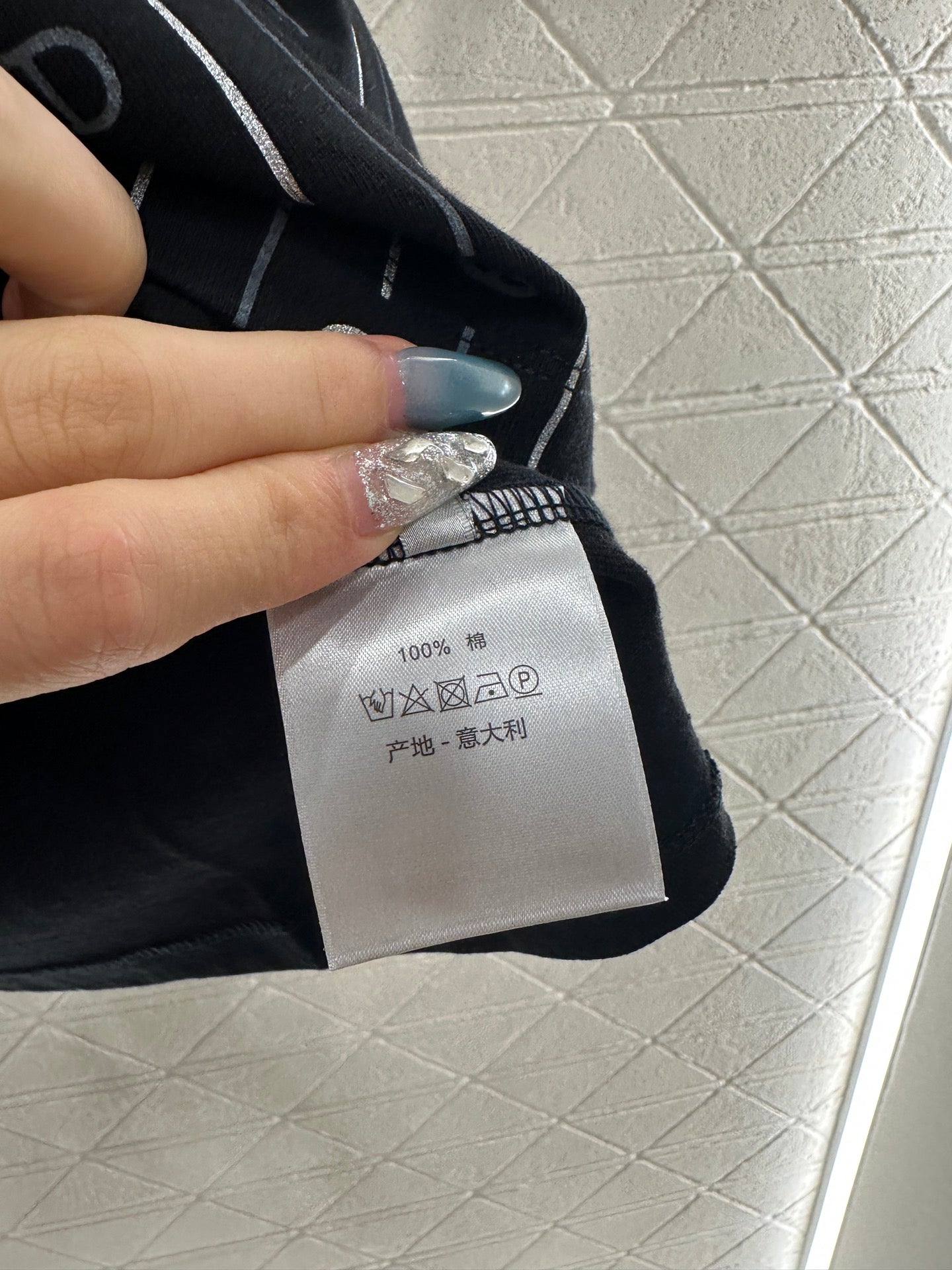 Round neck printed T-shirt