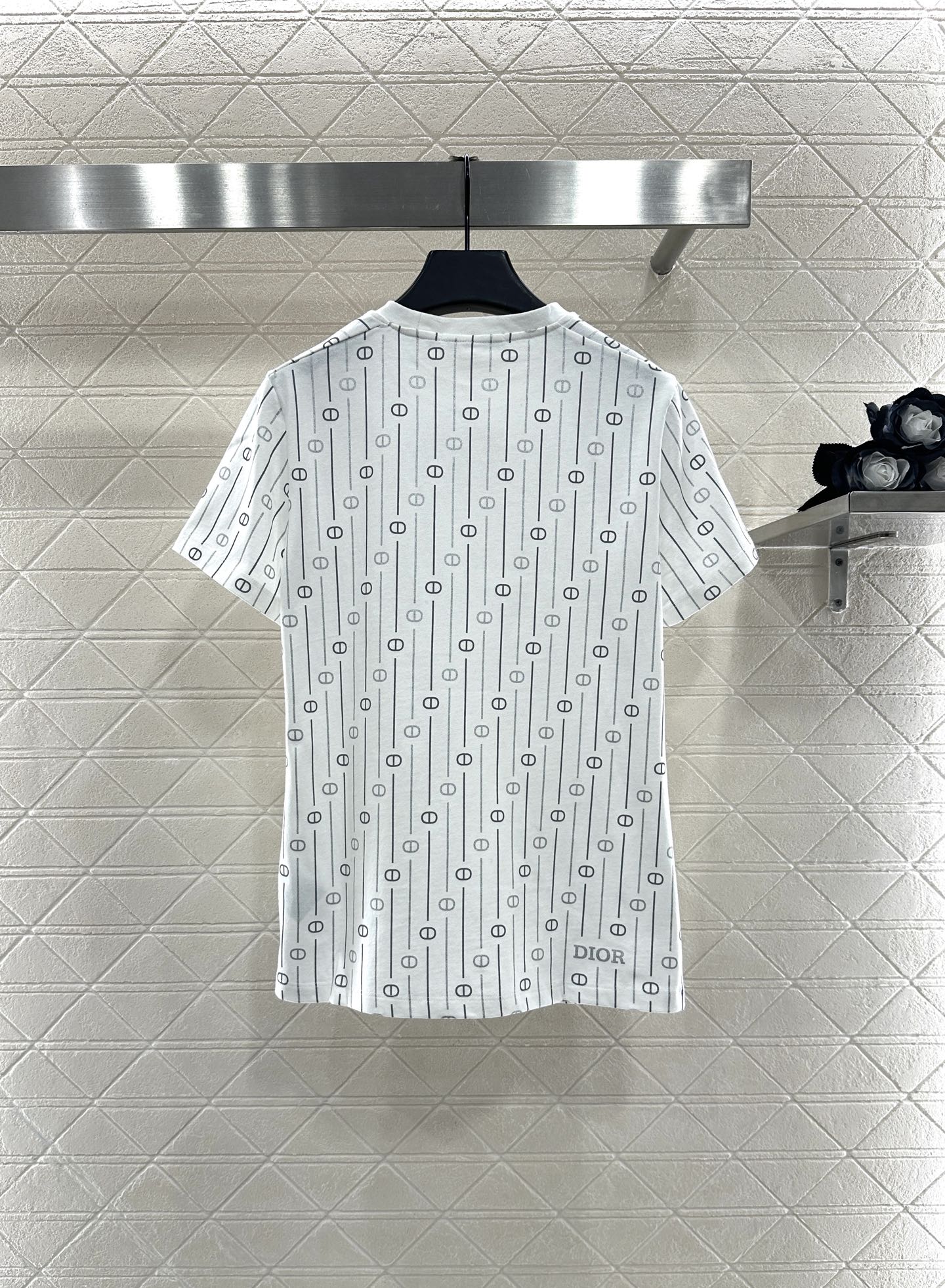 Round neck printed T-shirt