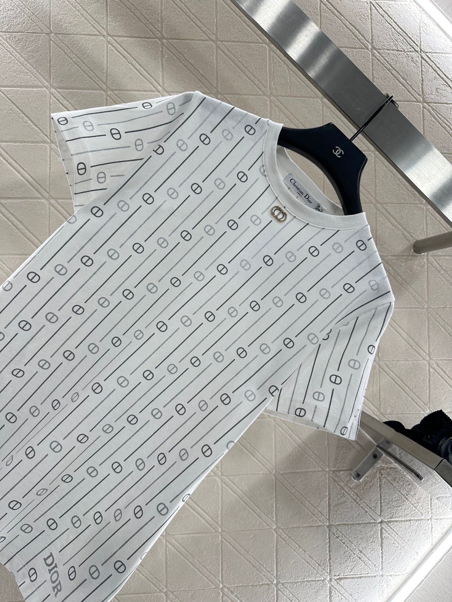 Round neck printed T-shirt