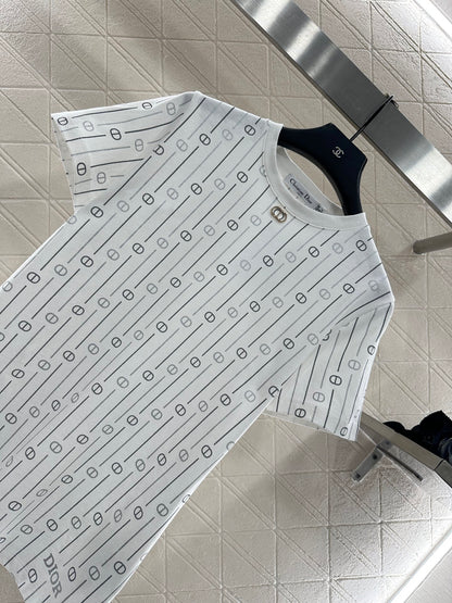 Round neck printed T-shirt