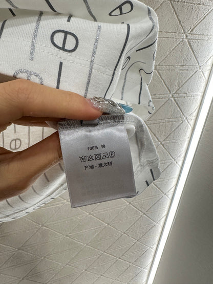 Round neck printed T-shirt