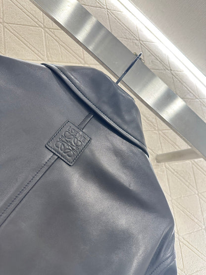 Zipper sheepskin jacket jacket