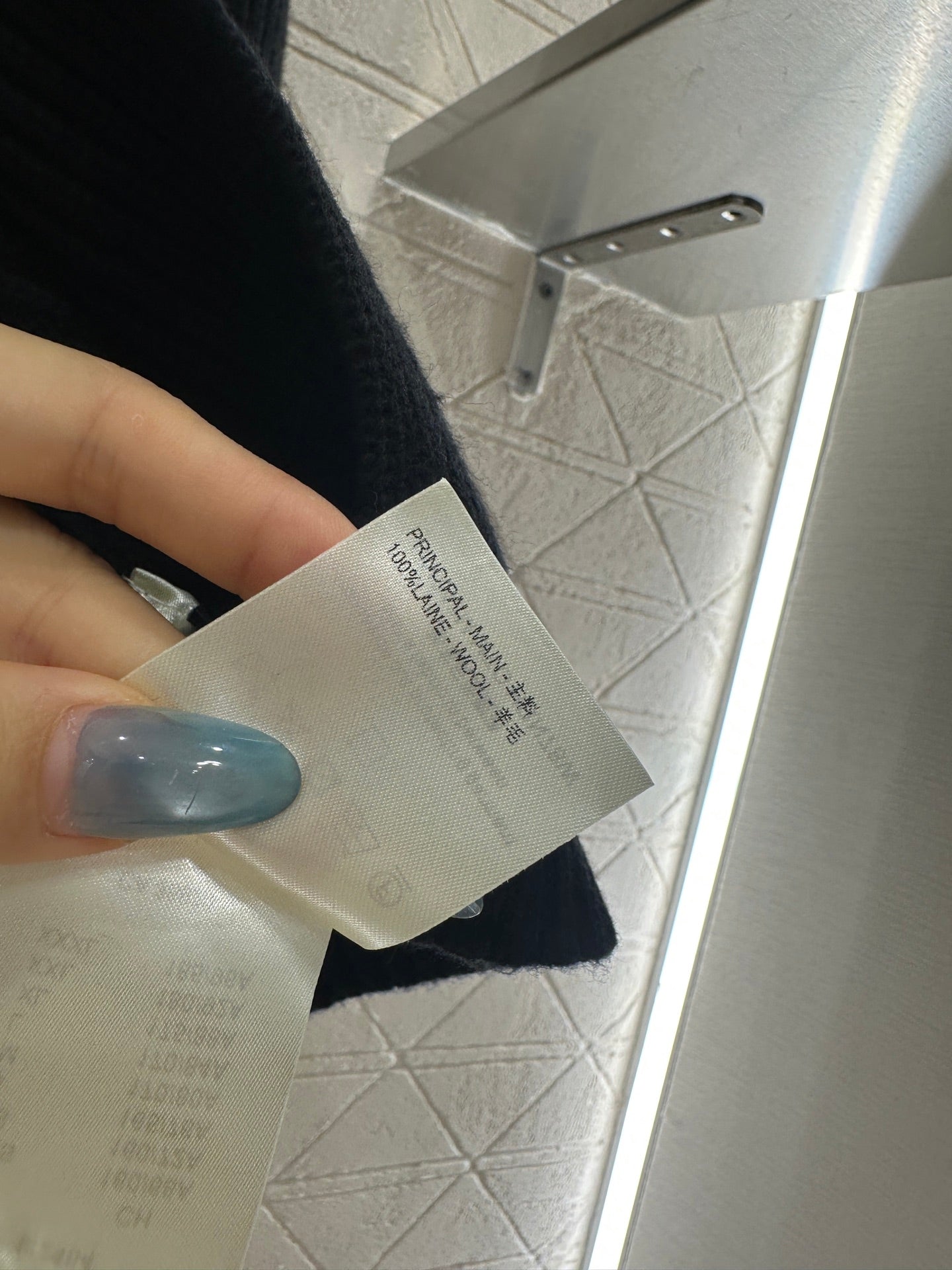 Round neck bow tie plain knit cardigan