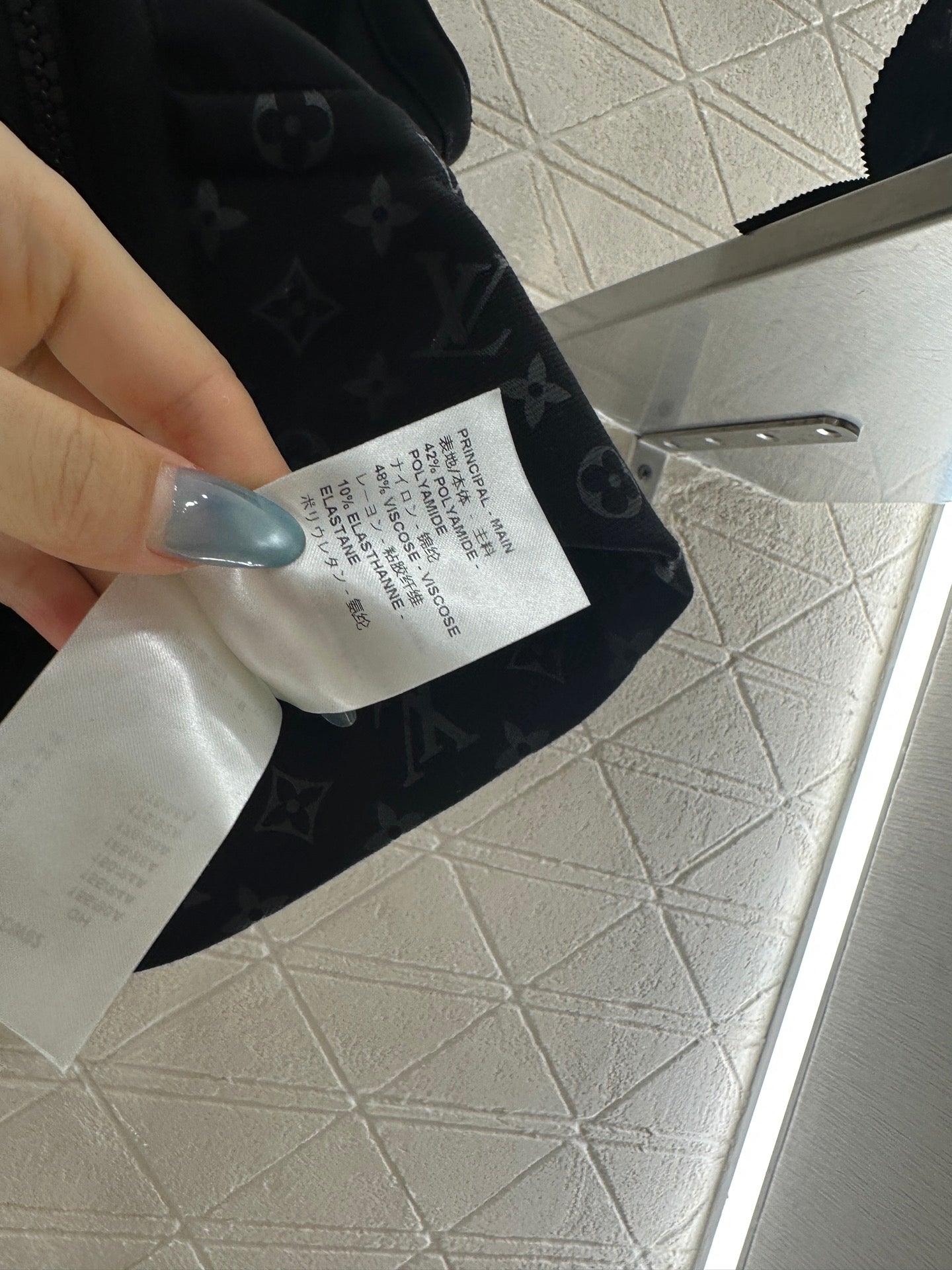 Zipper vest pants set