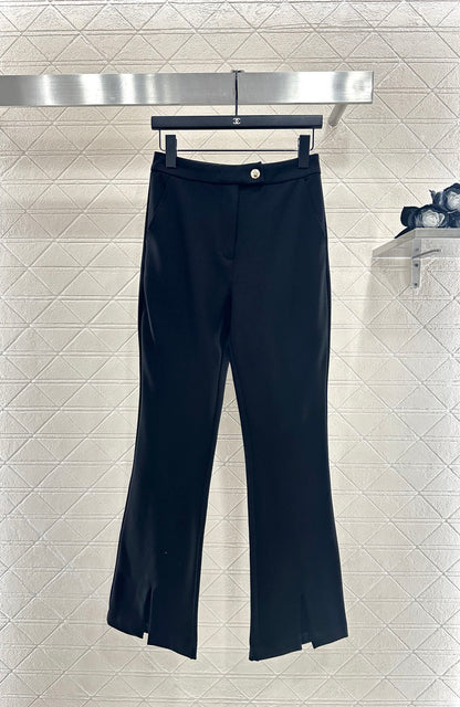 Zipper vest pants set