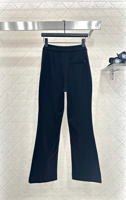 Zipper vest pants set